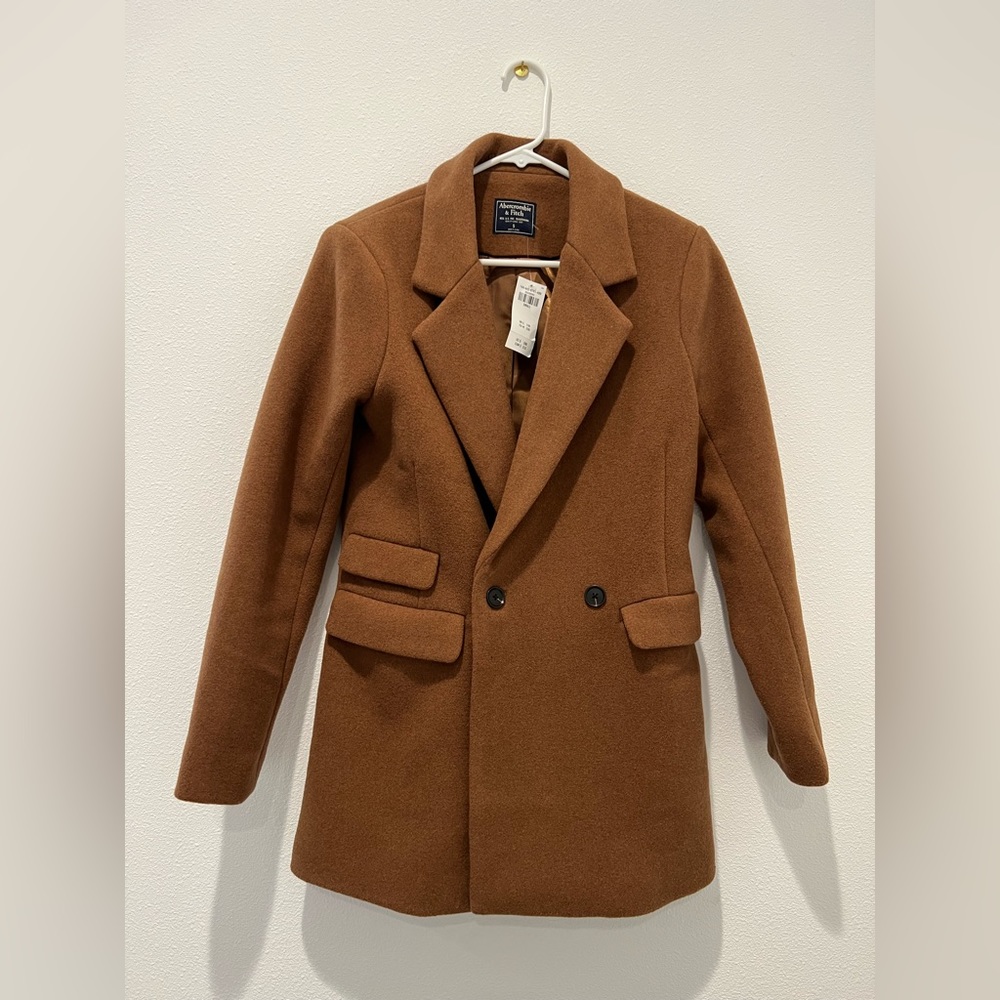 Abercrombie & Fitch - Women’s Small Wool Coat - Brand new with tags